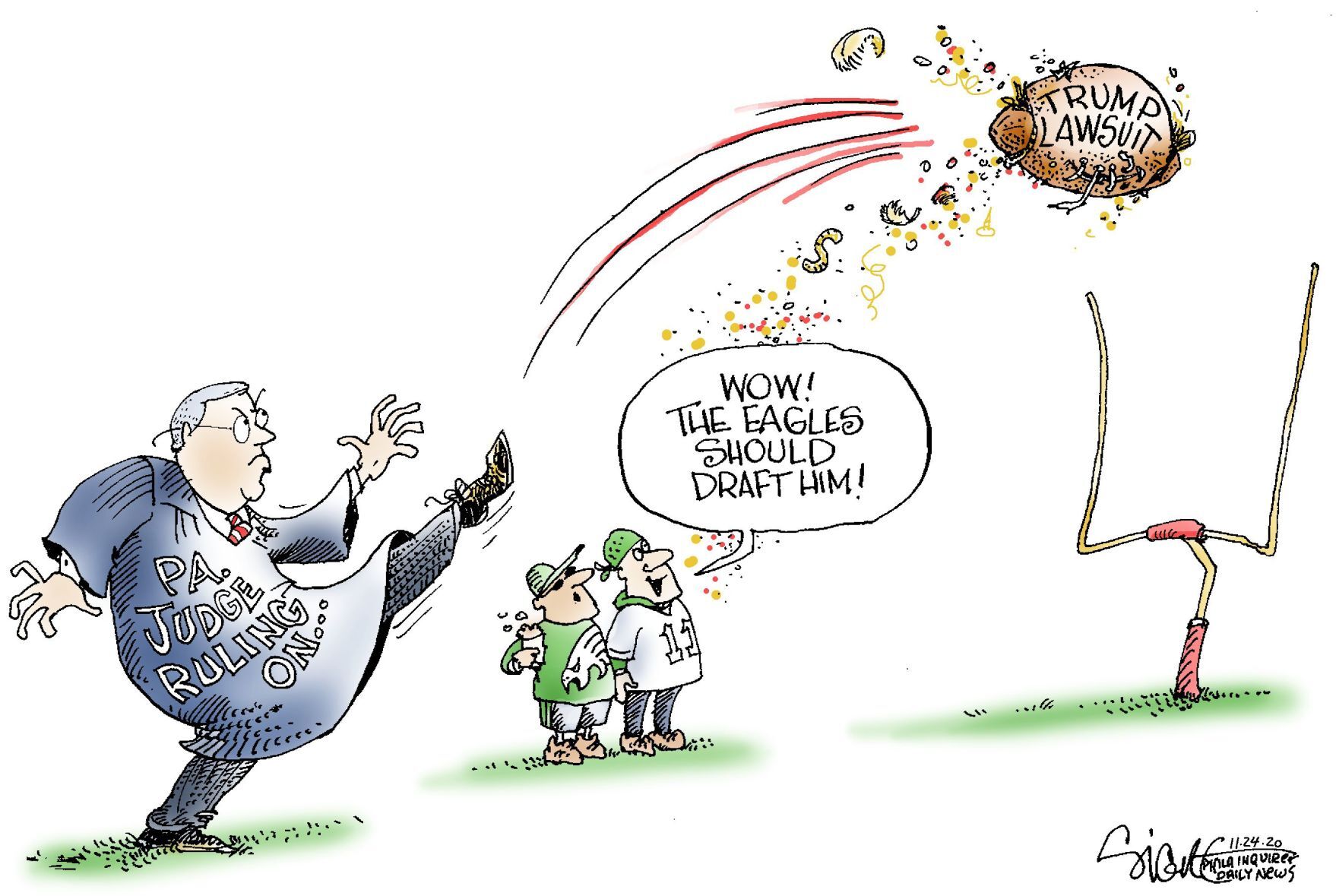 Signe Wilkinson cartoon